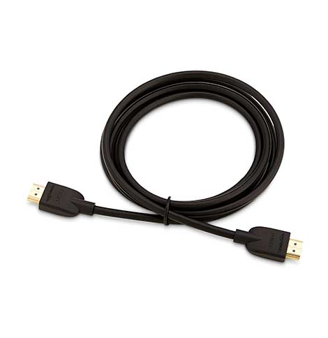 Amazon Basics High-Speed HDMI Cable (18 Gbps, 4K/60Hz) - 6 Feet, Black