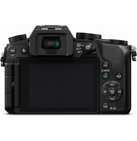 Panasonic LUMIX G7 4K Digital Camera, with LUMIX G VARIO 14-42mm Mega O.I.S. Lens, 16 Megapixel Mirrorless Camera, 3-Inch LCD, DMC-G7KK (Black)