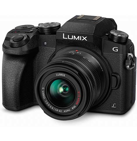 Panasonic LUMIX G7 4K Digital Camera (Black)